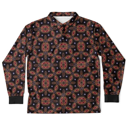 Spiro-fraction - Men’s Long Sleeve Polo Shirt