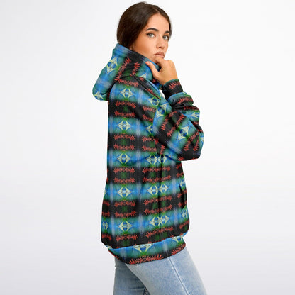 Blue Graffiti - 25% - Heavyweight Oversized Hoodie