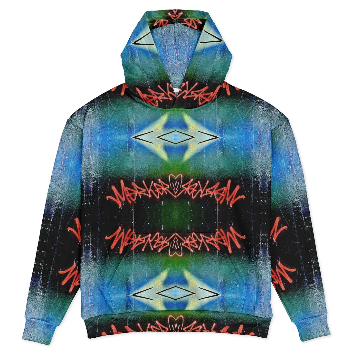 bye graffiti - 90% Heavyweight Oversized Hoodie