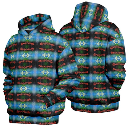Blue Graffiti - 25% - Heavyweight Oversized Hoodie