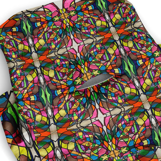 Doodle - Fashion Dog Zip-Up Hoodie - AOP