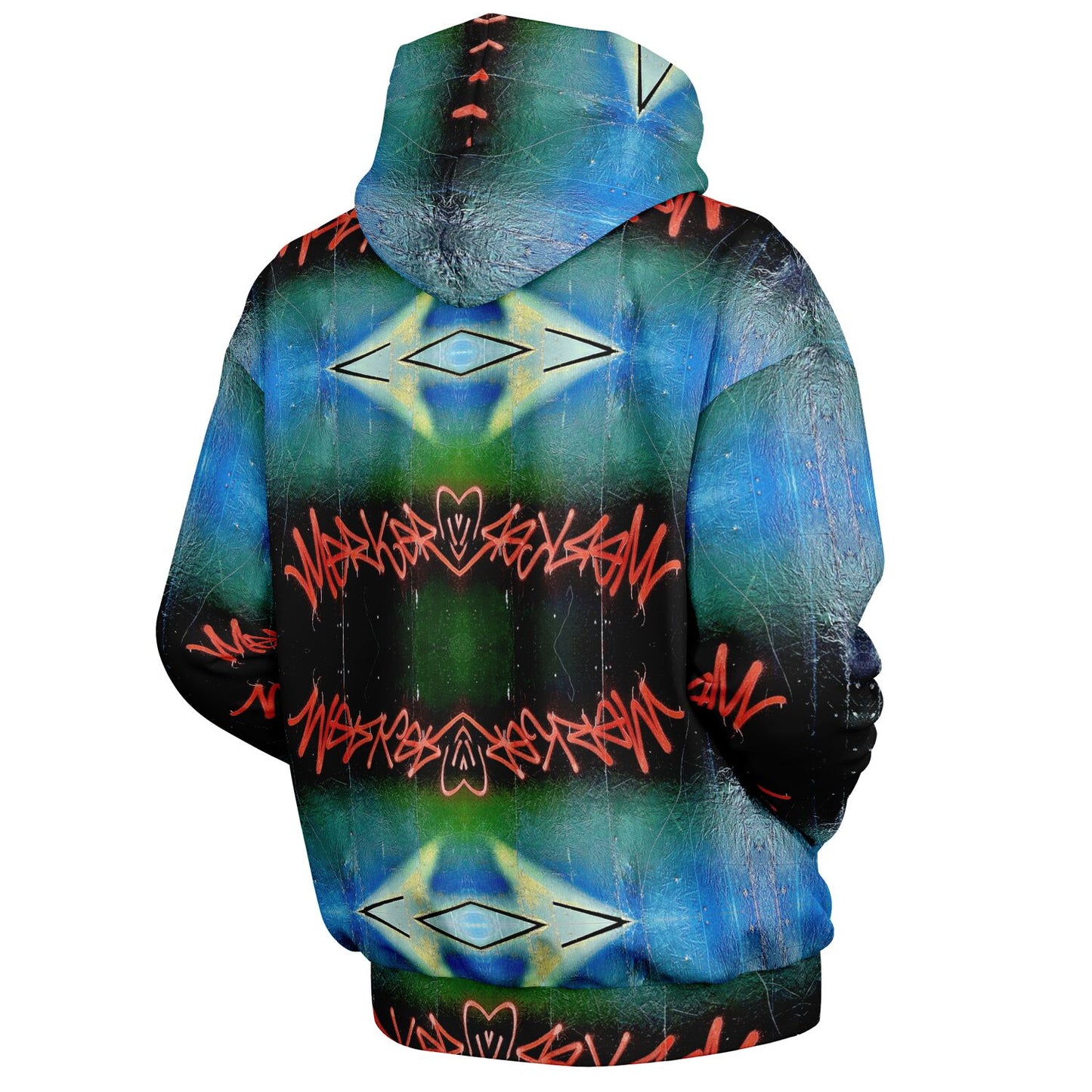 bye graffiti - 90% Heavyweight Oversized Hoodie