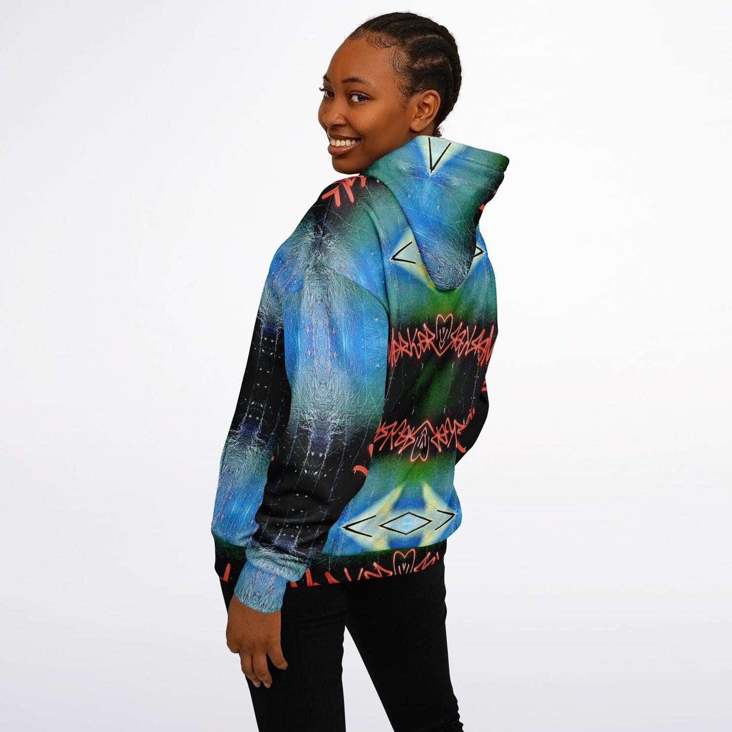 bye graffiti - 90% Heavyweight Oversized Hoodie