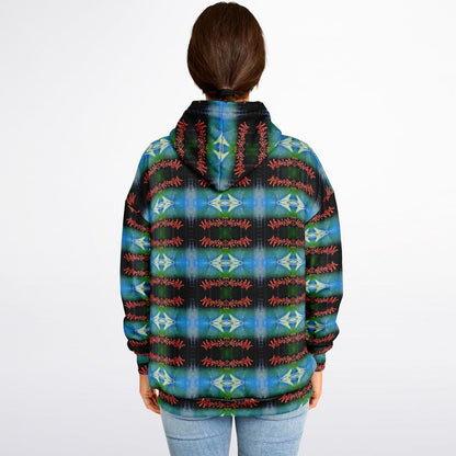 Blue Graffiti - 30% - Heavyweight Oversized Hoodie