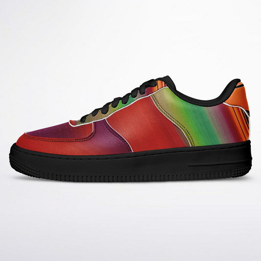 Rainbow Stripes - Low Trainers