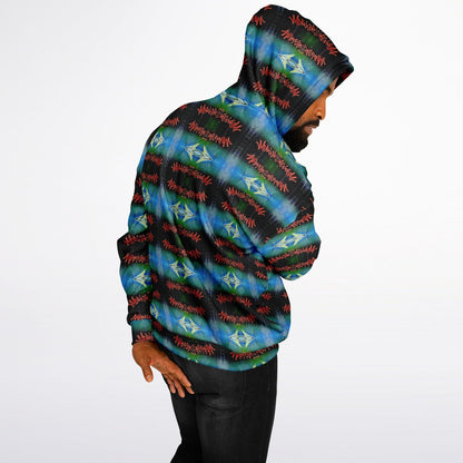 Blue Graffiti - 30% - Heavyweight Oversized Hoodie