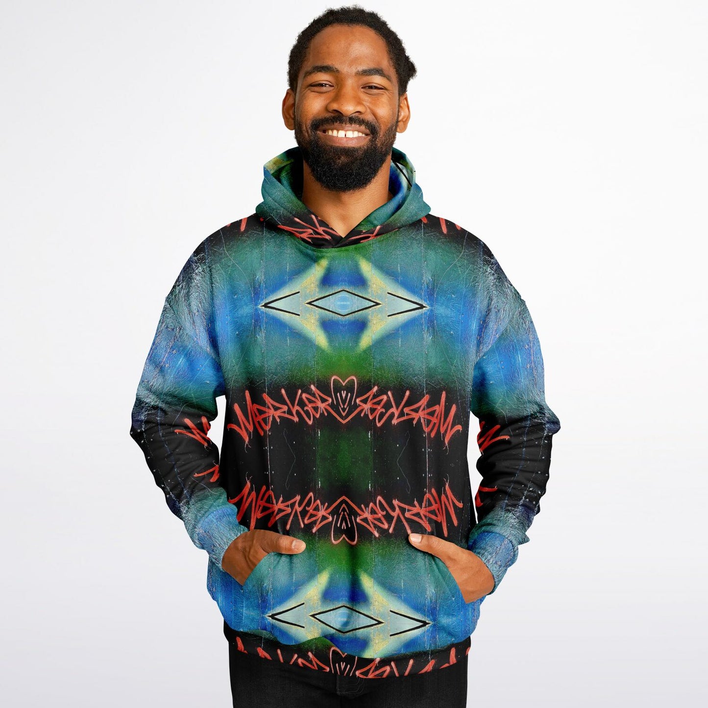 bye graffiti - 90% Heavyweight Oversized Hoodie