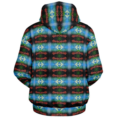 Blue Graffiti - 25% - Heavyweight Oversized Hoodie