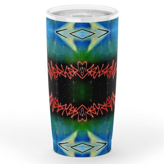 blue graffiti -20oz Tumbler