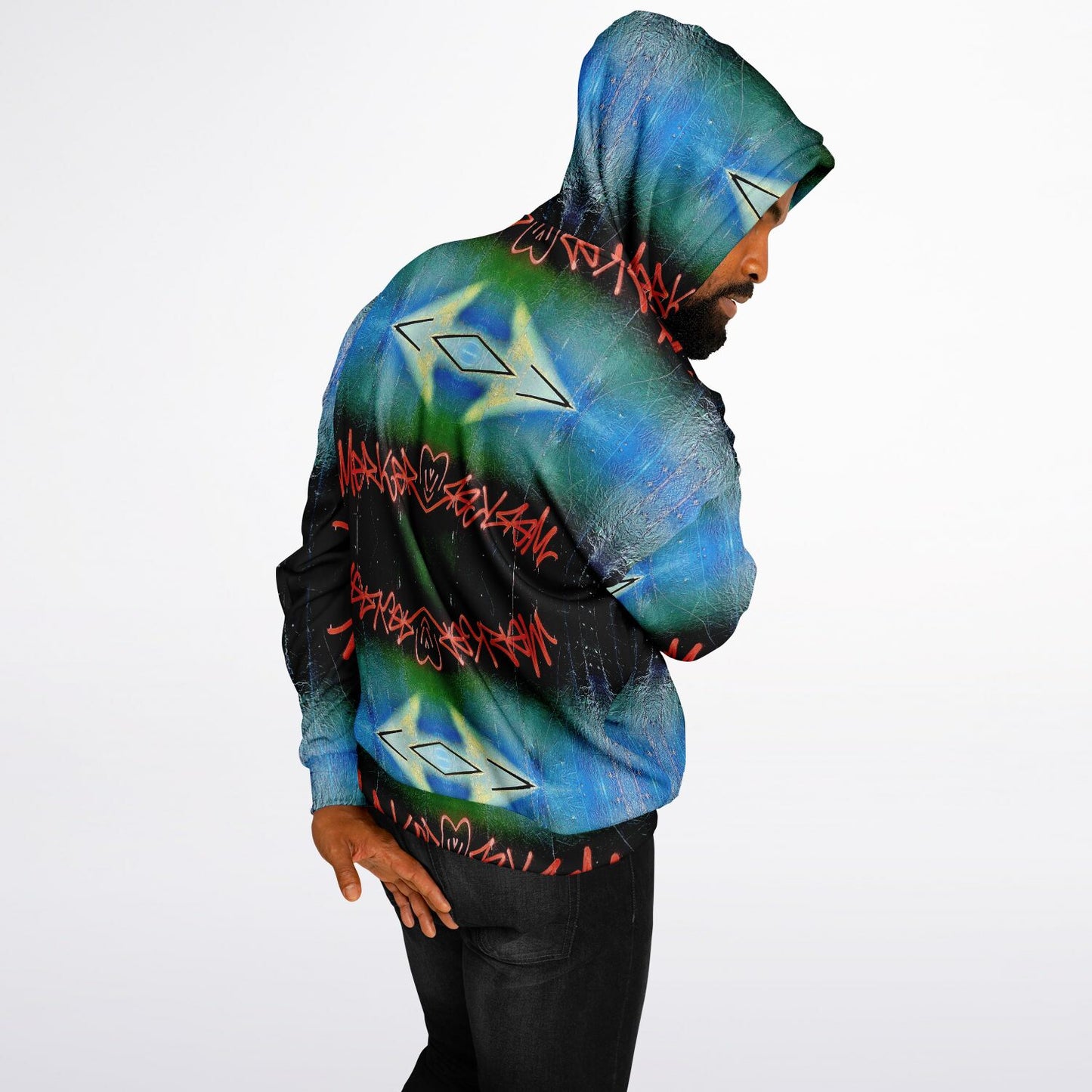 bye graffiti - 90% Heavyweight Oversized Hoodie