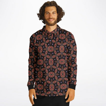 Spiro-fraction - Men’s Long Sleeve Polo Shirt