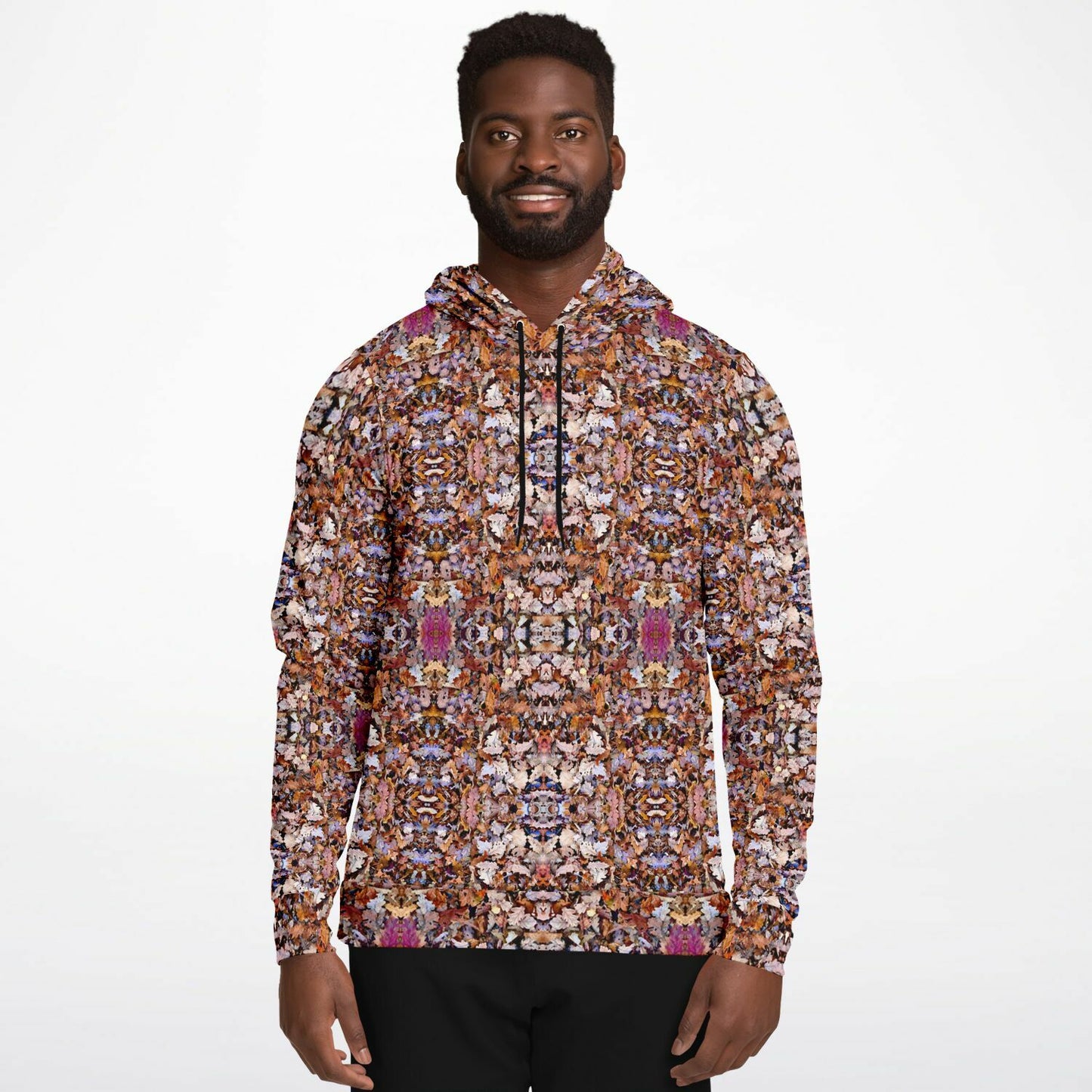 Leafy 2 @60% - Athletic Hoodie