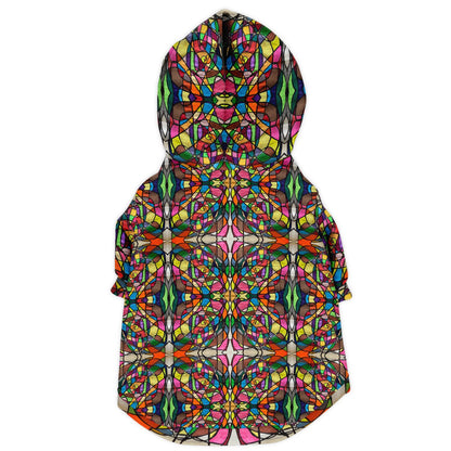Doodle - Fashion Dog Zip-Up Hoodie - AOP
