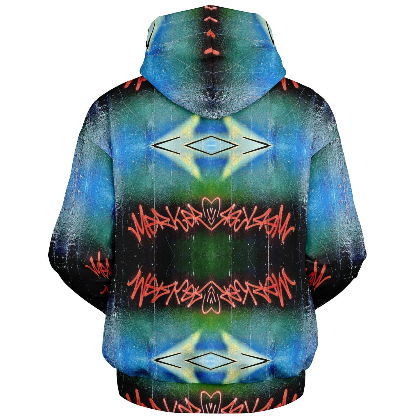 bye graffiti - 90% Heavyweight Oversized Hoodie