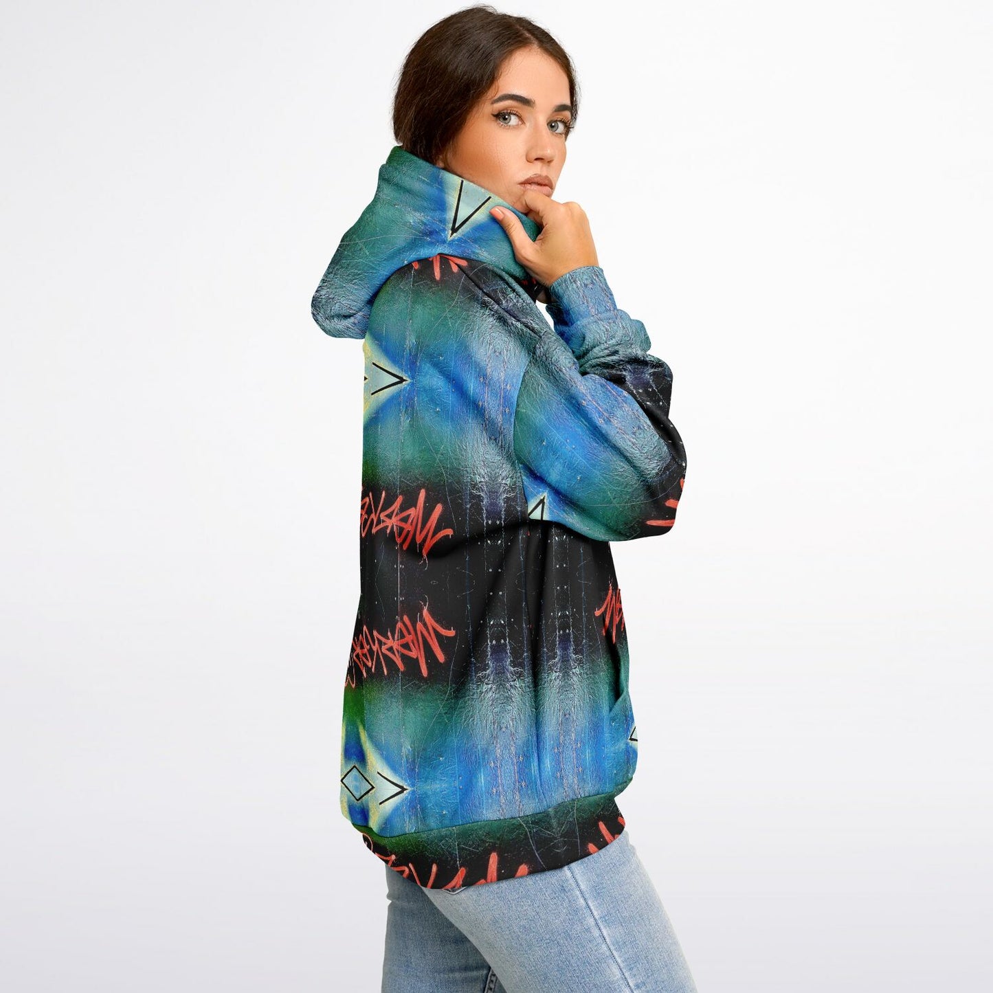 bye graffiti - 90% Heavyweight Oversized Hoodie