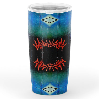 blue graffiti -20oz Tumbler