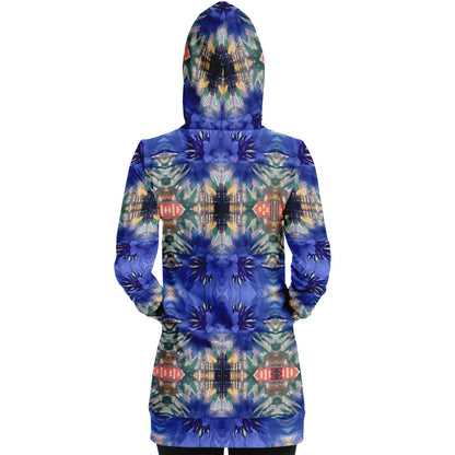 Cornflower 70% - Women's - Athletic Longline Hoodie
