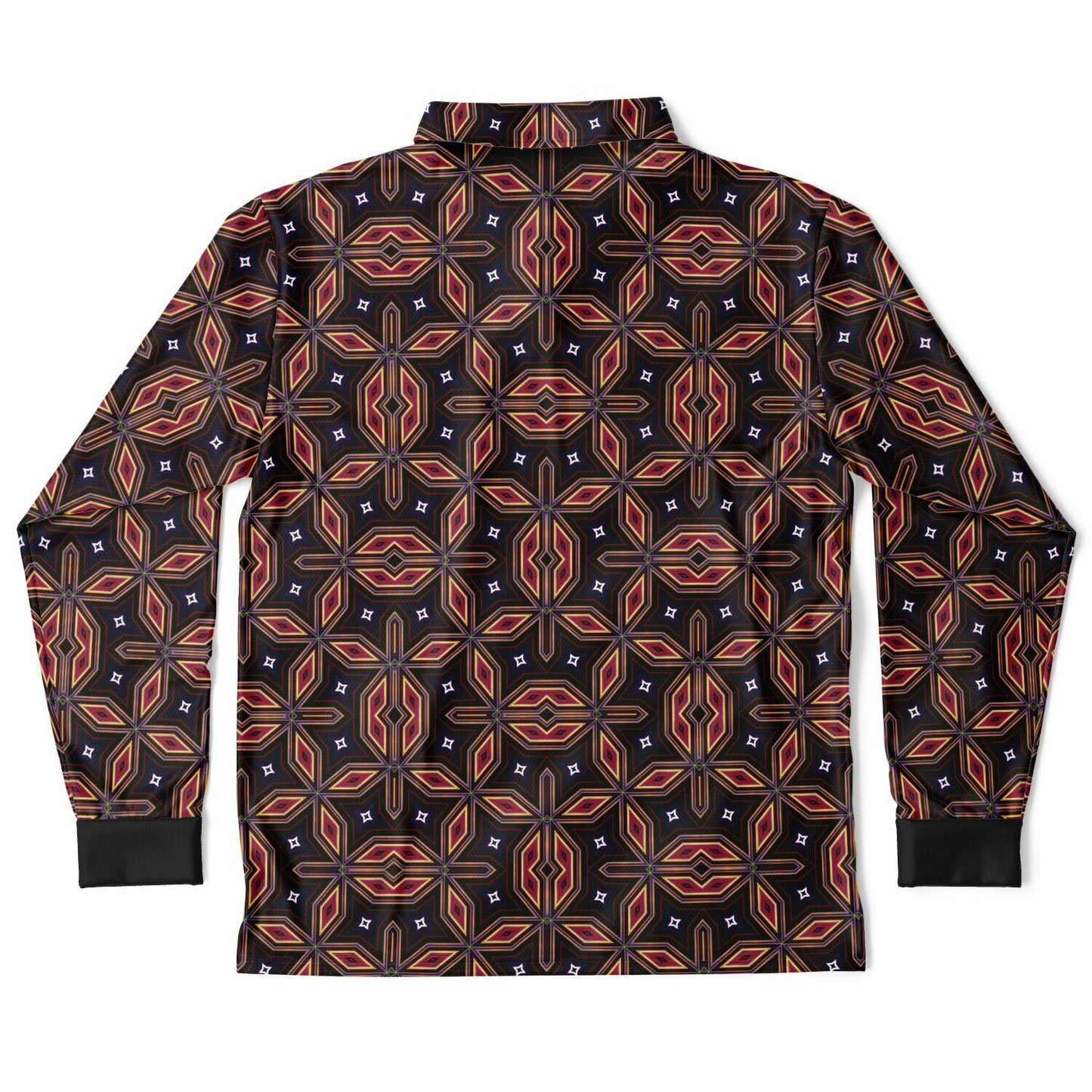 Spiro-fraction - Men’s Long Sleeve Polo Shirt