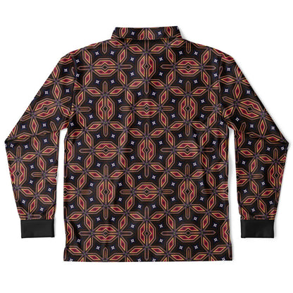Spiro-fraction - Men’s Long Sleeve Polo Shirt