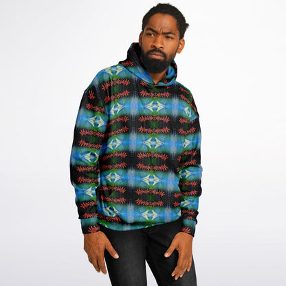 Blue Graffiti - 30% - Heavyweight Oversized Hoodie