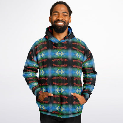 Blue Graffiti - 30% - Heavyweight Oversized Hoodie