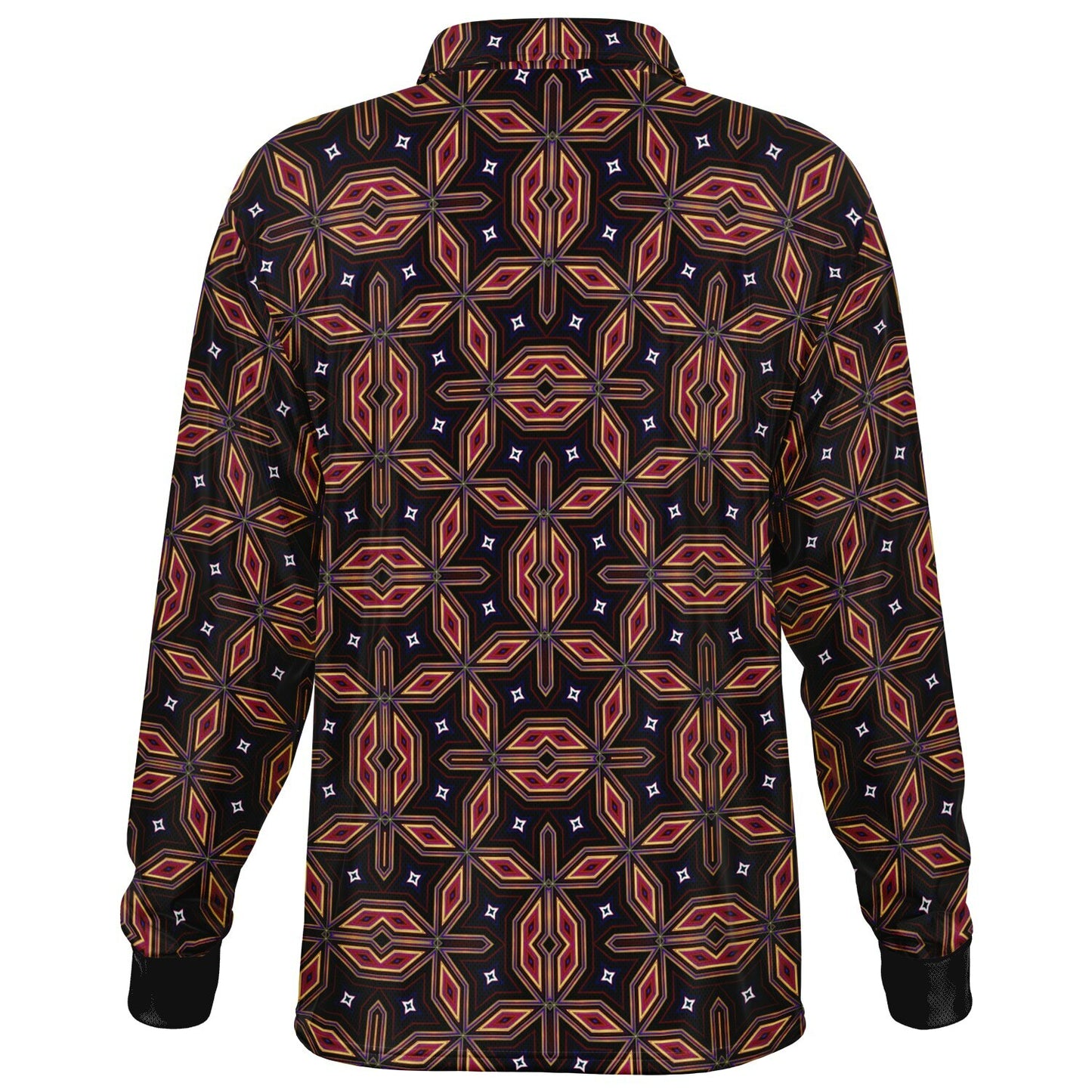 Spiro-fraction - Men’s Long Sleeve Polo Shirt