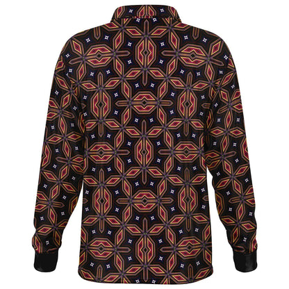 Spiro-fraction - Men’s Long Sleeve Polo Shirt