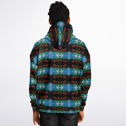 Blue Graffiti - 30% - Heavyweight Oversized Hoodie