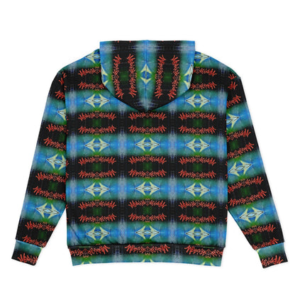 Blue Graffiti - 30% - Heavyweight Oversized Hoodie