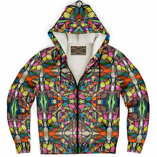 Doodle - M1@90% - Microfleece Ziphoodie