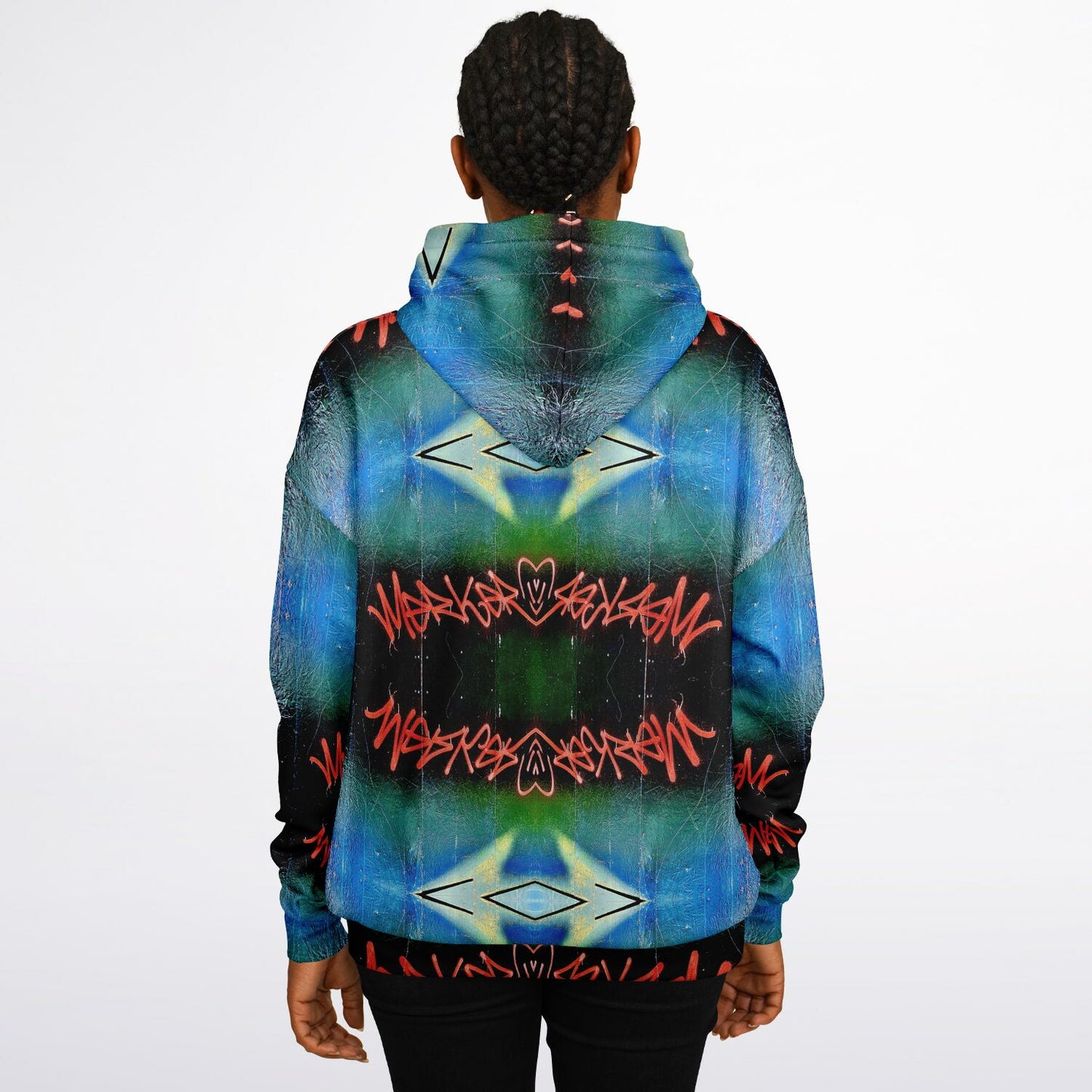 bye graffiti - 90% Heavyweight Oversized Hoodie