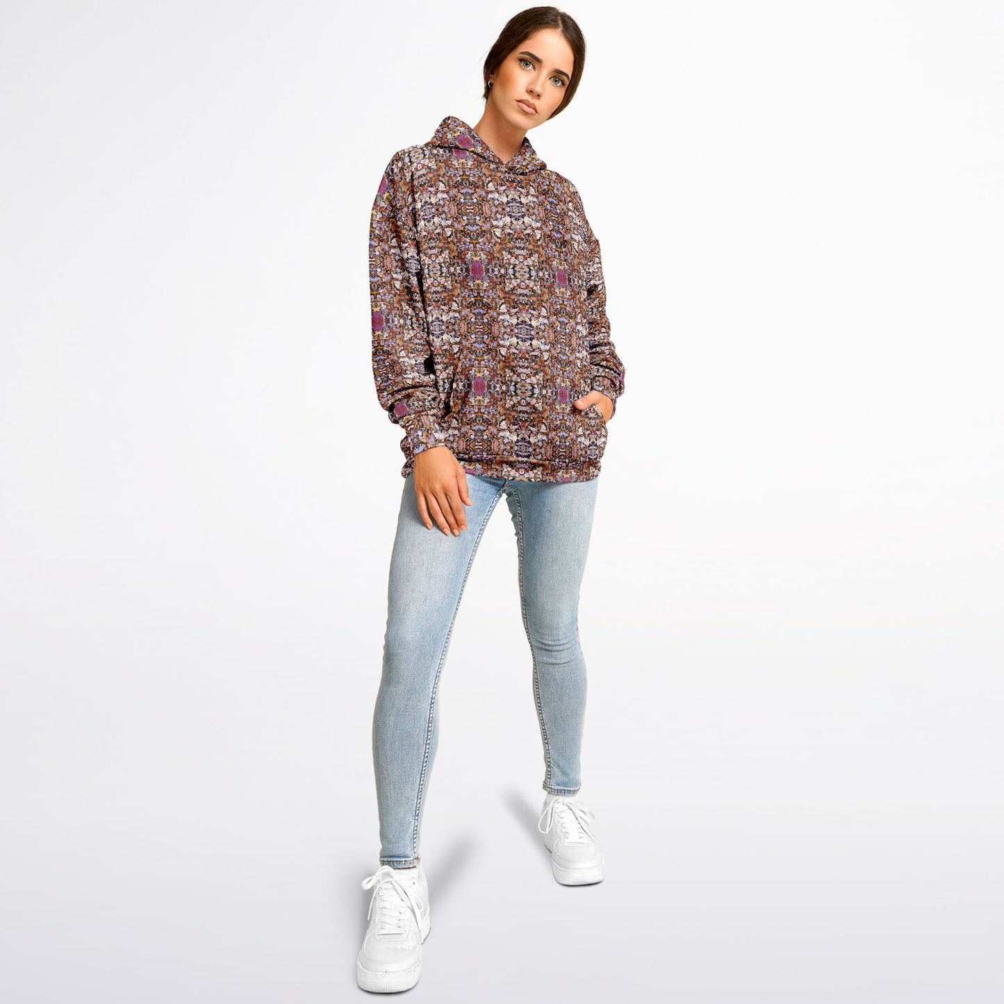 Leafy 2 @42% - Heavyweight Oversized Hoodie