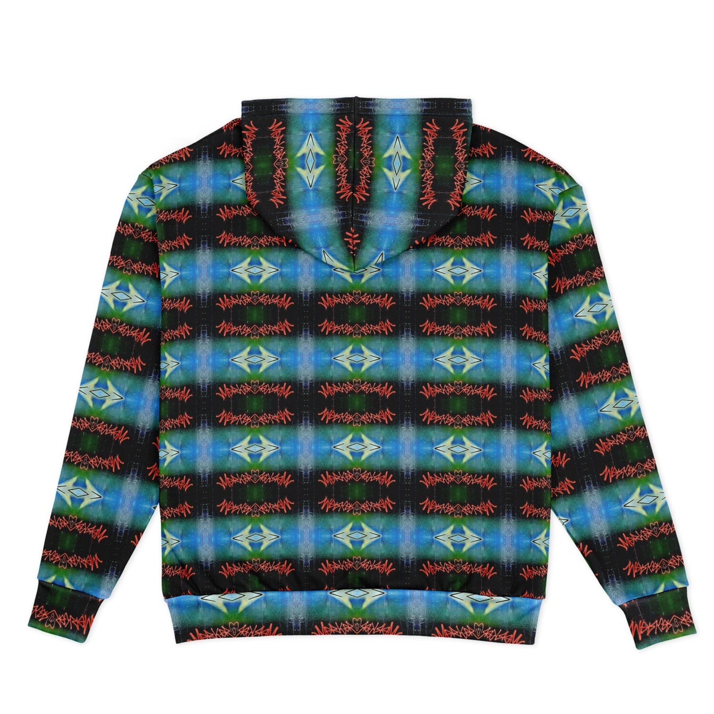 Blue Graffiti - 25% - Heavyweight Oversized Hoodie