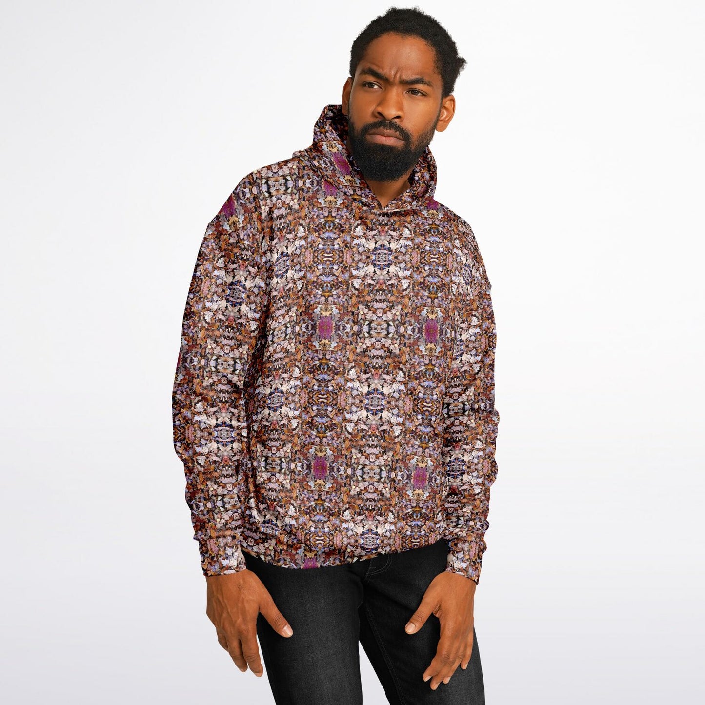 Leafy 2 @42% - Heavyweight Oversized Hoodie