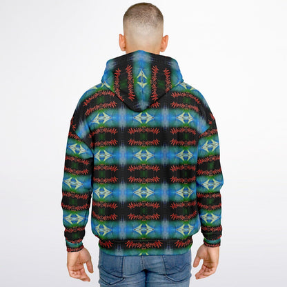Blue Graffiti - 30% - Heavyweight Oversized Hoodie