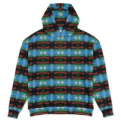 Blue Graffiti - 25% - Heavyweight Oversized Hoodie