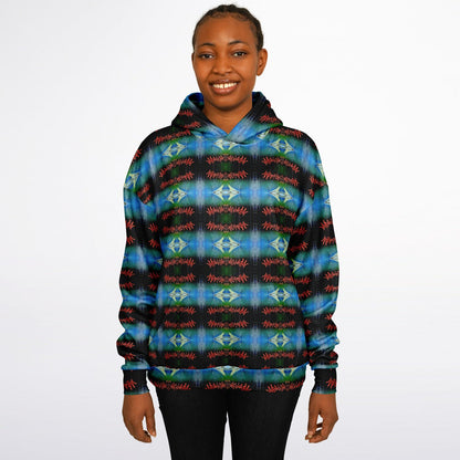 Blue Graffiti - 25% - Heavyweight Oversized Hoodie